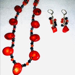 Semi-Precious Stone Jewelry Set